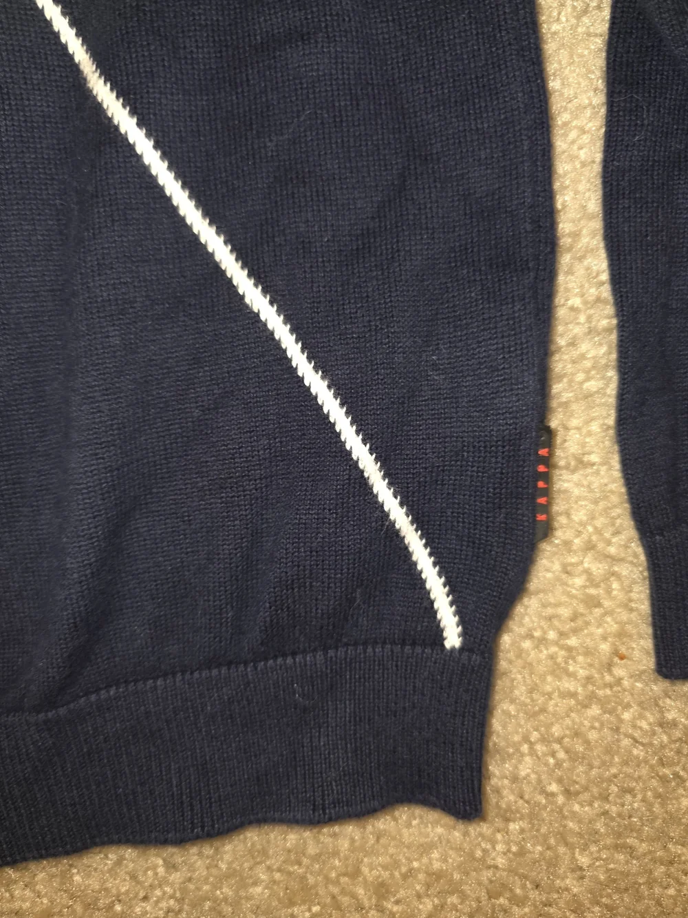 Vintage Kappa Sports Crewneck Sweater Navy XL